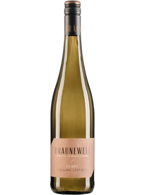 Вино Braunewell, Blume Riesling Spatlese, Rheinhessen QmP 0.75 л