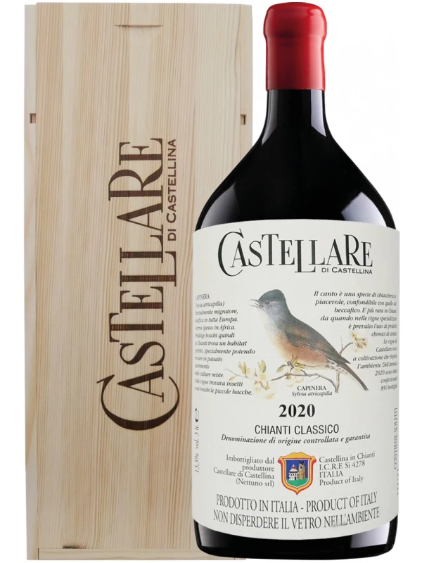 Castellare di Castellina, Chianti Classico DOCG, wooden box