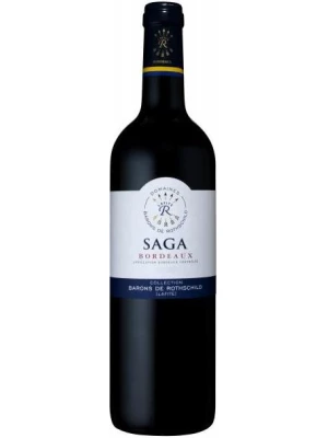 Вино Domaine Barons de Rothschild, Saga Bordeaux AOC Rouge 2016, 0.75 л