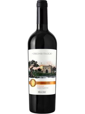 Вино Piccini, Origines Italicae Negroamaro Appassimento, Puglia IGT 2020, 0.75 л