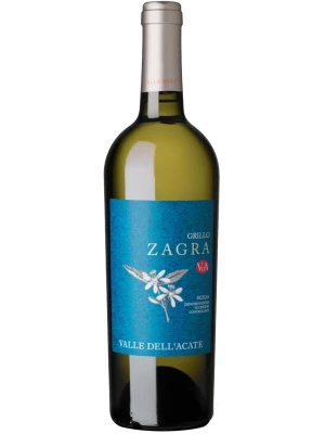 Вино Valle dell'Acate, Zagra Grillo, Sicilia DOC 2018, 0.75 л