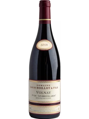 Вино Domaine Louis Boillot & Fils, Volnay 1er Cru Les Brouillards AOC 2018, 0.75 л