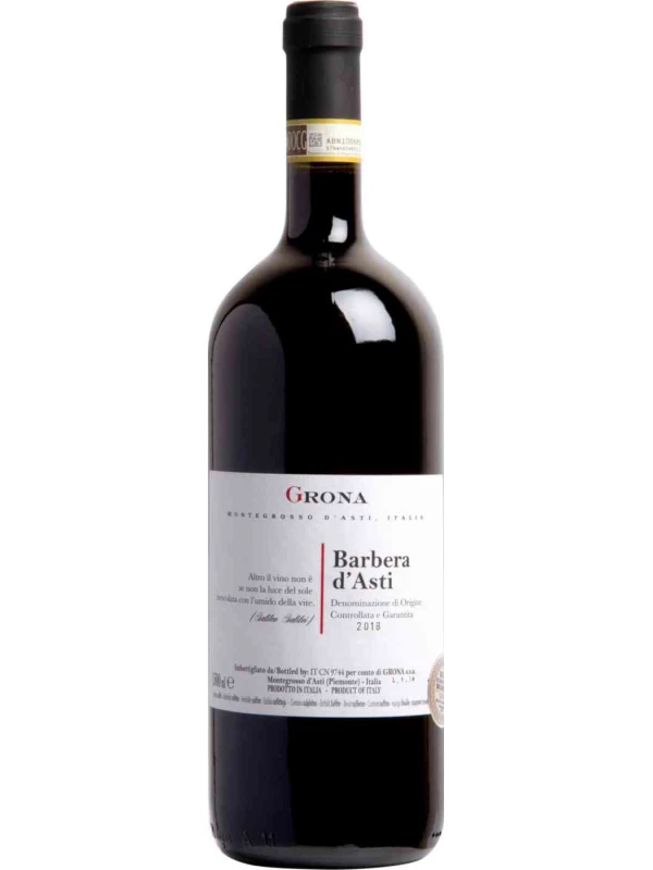 Grona SSA, Barbera d'Asti DOCG