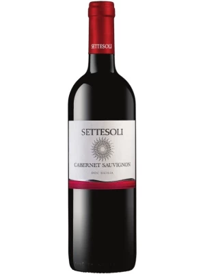 Вино Settesoli Cabernet Sauvignon, Sicilia DOC 0.75 л