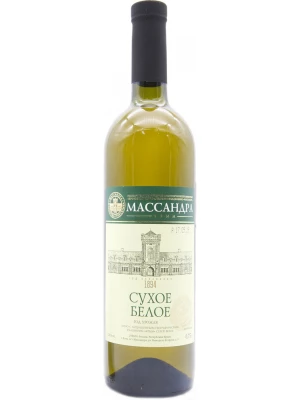 Вино Массандра, Сухое белое 0.75 л