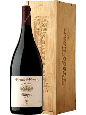 Вино Muga, Prado Enea Gran Reserva, Rioja DOC, wooden box 2009, 3 л
