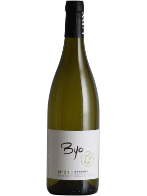 Вино Domaine Uby, Byo №21 Blanc Sec, Cotes de Gascogne IGP 2020, 0.75 л