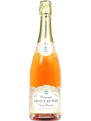 Вино Leon Launois, Cuvee Reservee Brut Rose, Champagne AOC 0.75 л