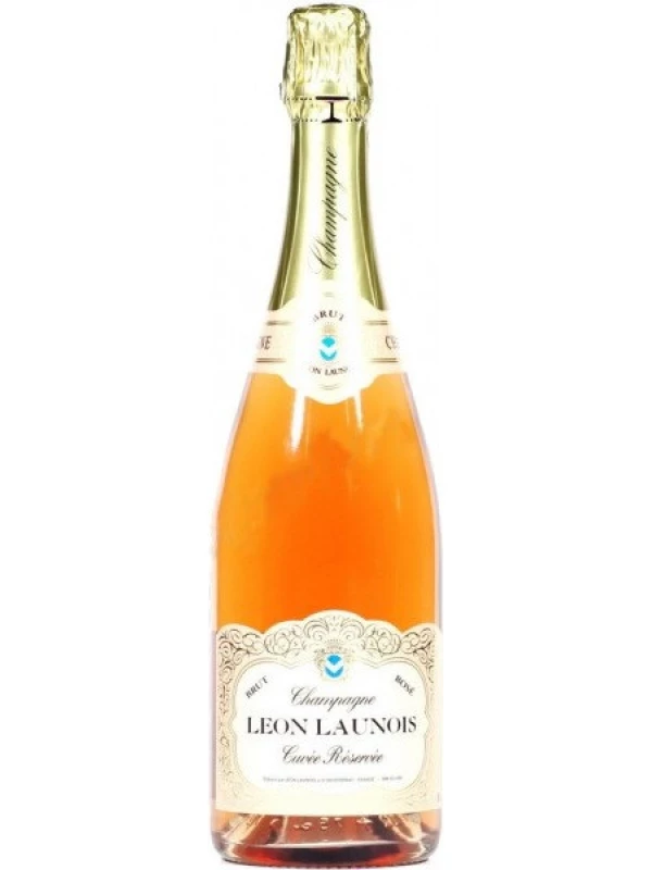 Leon Launois, Cuvee Reservee Brut Rose, Champagne AOC