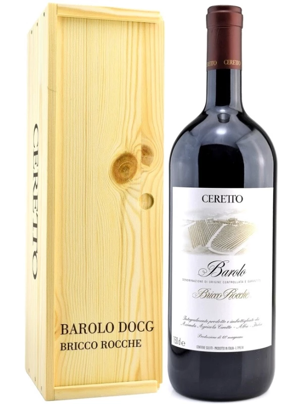 Ceretto, Barolo Bricco Rocche DOCG, wooden box