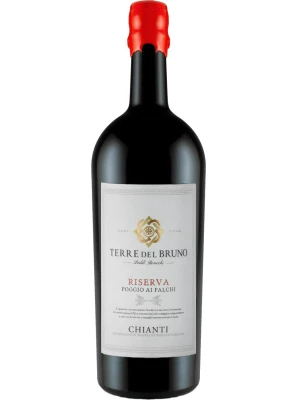 Вино Terre del Bruno, Riserva Poggio ai Falchi, Chianti DOCG 2022, 1.5 л