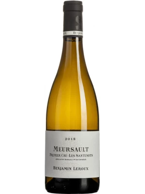 Вино Benjamin Leroux, Meursault Premier Cru Les Santenots AOC 2018, 0.75 л