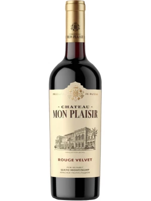 Вино Chateau Mon Plaisir Rouge Velvet Semi-Sweet 0.75 л
