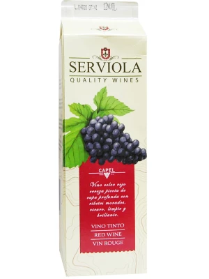 Вино Serviola Tinto Seco, tetra-pak 1 л