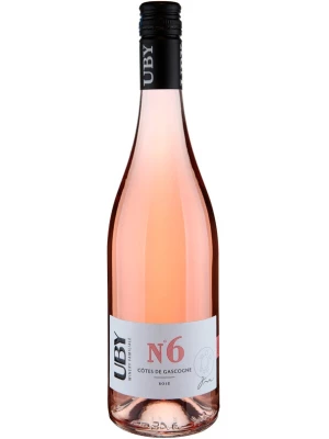 Вино Uby №6 Rose, Cotes de Gascogne IGP 2025, 0.75 л