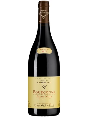 Вино Francois Carillon, Bourgogne AOC Pinot Noir 2017, 0.75 л