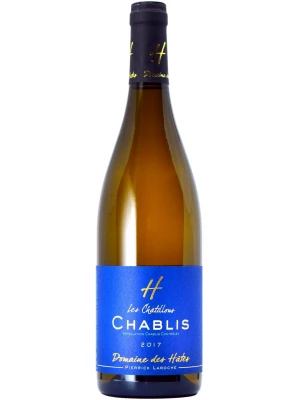 Вино Domaine des Hates, Les Chatillons Chablis AOC 2017, 0.75 л