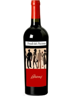 Вино Feudi del Pisciotto, Brioni Frappato, Sicilia IGT 2010, 0.75 л