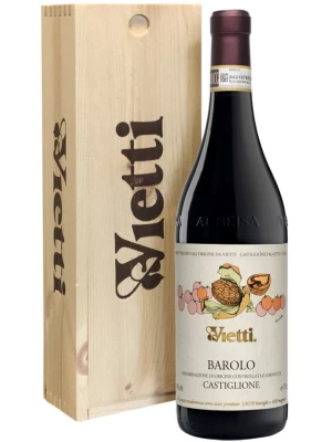 Вино Vietti, Barolo Castiglione DOCG, wooden box 2012, 0.75 л