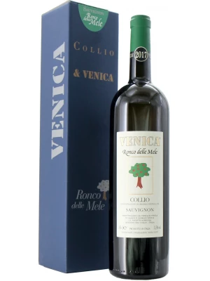 Вино Venica & Venica, Sauvignon Collio DOC Ronco delle Mele gift box 2017, 1.5 л
