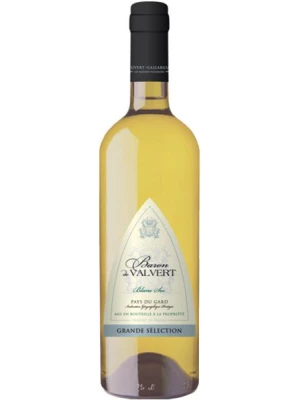 Вино Baron de Valvert Blanc Sec 0.75 л
