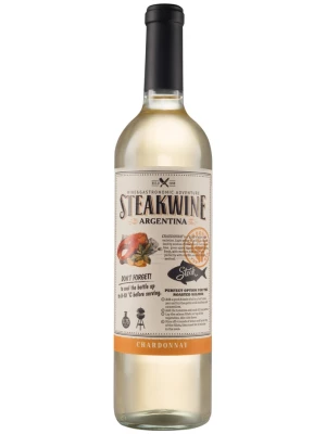 Вино Steakwine Chardonnay 2022, 0.75 л