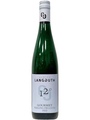 Вино Ulrich Langguth, 12° Gourmet Riesling Fruchtig 2022, 0.75 л