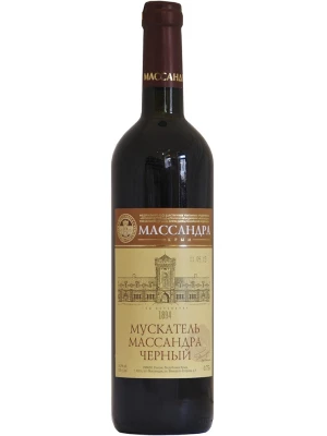 Вино Мускатель Массандра Черный 0.75 л