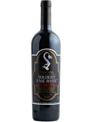 Вино Case Basse, Soldera Sangiovese, Toscana IGT 2013, 1.5 л