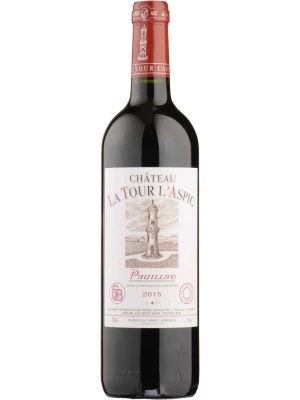 Вино Chateau La Tour l'Aspic, Pauillac AOC 2015, 0.75 л