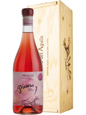 Вино Dominio del Aguila, Picaro del Aguila Clarete Vinas Viejas, Ribera del Duero DO, wooden box 2015, 5 л