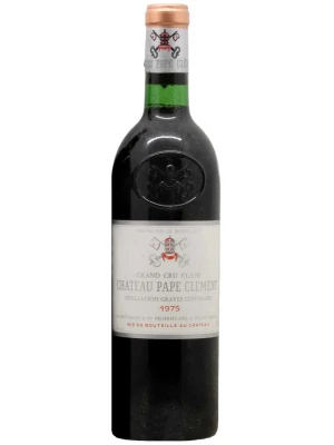 Вино Chateau Pape Clement, Pessac-Leognan Grand Cru Classe de Graves AOC 1975, 1.48 л