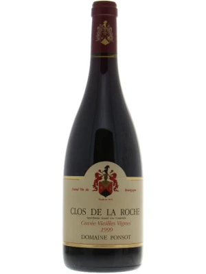 Вино Domaine Ponsot, Clos de la Roche Grand Cru Cuvee Vieilles Vignes AOC 1999, 0.75 л