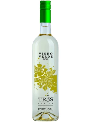 Вино Tres Castas Vinho Verde DOC 2020, 0.75 л