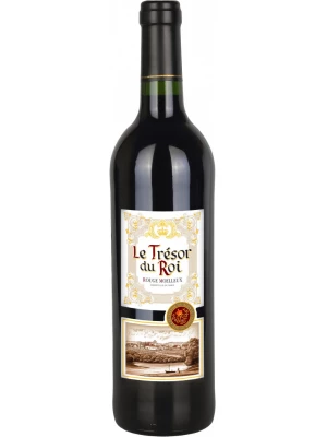 Вино Le Tresor du Roi Rouge Moelleux 0.75 л