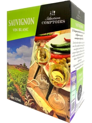 Вино Fernando Castro, Selection Comptoirs Sauvignon, bag-in-box 3 л
