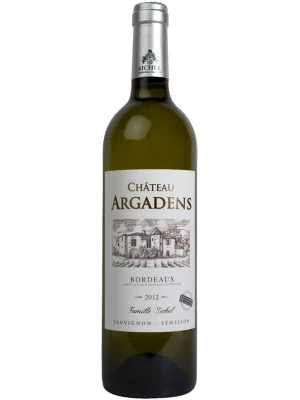 Вино Sichel, Chateau Argadens Blanc, Bordeaux Superieur AOC 2012, 0.75 л