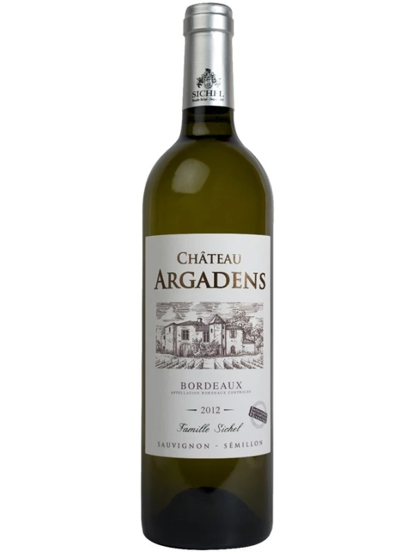 Sichel, Chateau Argadens Blanc, Bordeaux Superieur AOC