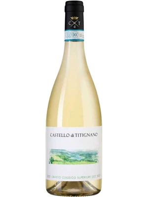 Вино Castello di Titignano, Orvieto Classico Superiore DOC 2021, 0.75 л