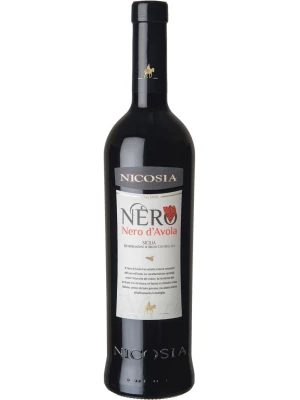 Вино Nicosia, Nero Nero d'Avola, Sicilia DOC 2019, 0.75 л
