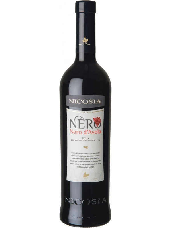 Nicosia, Nero Nero d'Avola, Sicilia DOC