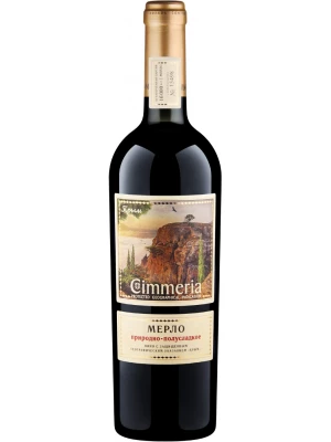 Вино Cimmeria Merlot Semi-Sweet, Krym PGI 0.75 л