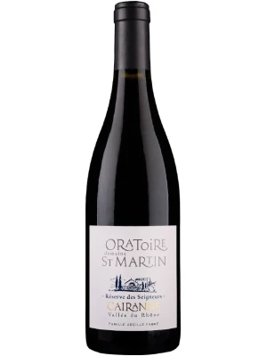 Вино Domaine Oratoire Saint Martin, Reserve des Seigneurs Rouge, Cairanne AOC 2019, 0.75 л