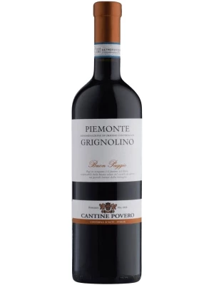 Вино Cantine Povero, Grignolino Buon Paggio, Piemonte DOC 0.75 л