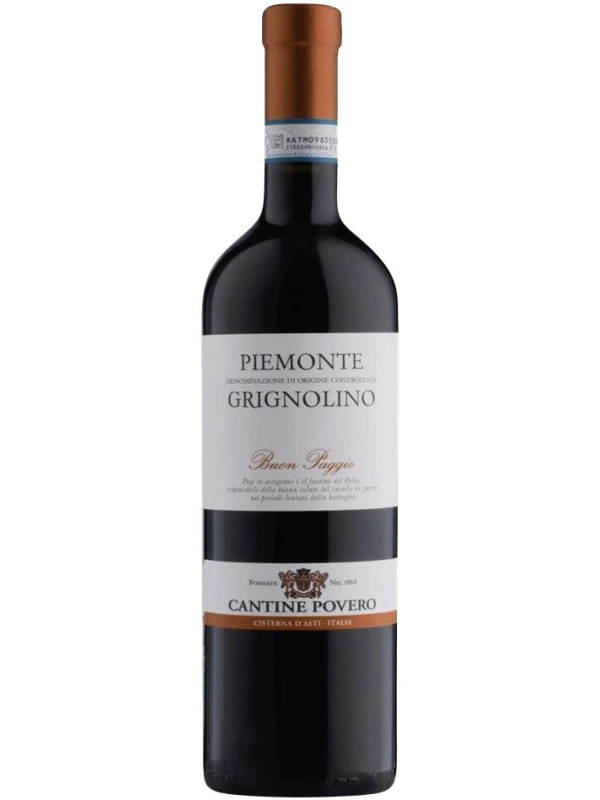 Cantine Povero, Grignolino Buon Paggio, Piemonte DOC