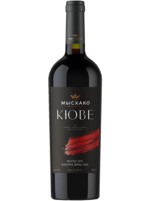 Вино Мысхако, Кюве Мерло-Каберне Фран 0.75 л