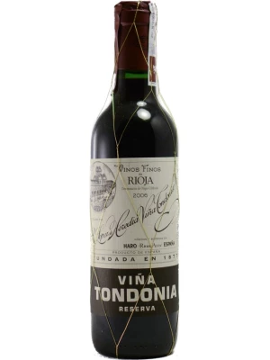 Вино Vina Tondonia Reserva, Rioja DOC 2006, 0.375 л