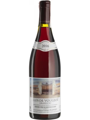 Вино Gerard Raphet, Clos Vougeot Grand Cru AOC 2016, 0.75 л