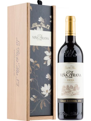 Вино Vina Arana Gran Reserva, Rioja DOC, wooden box 2014, 0.75 л