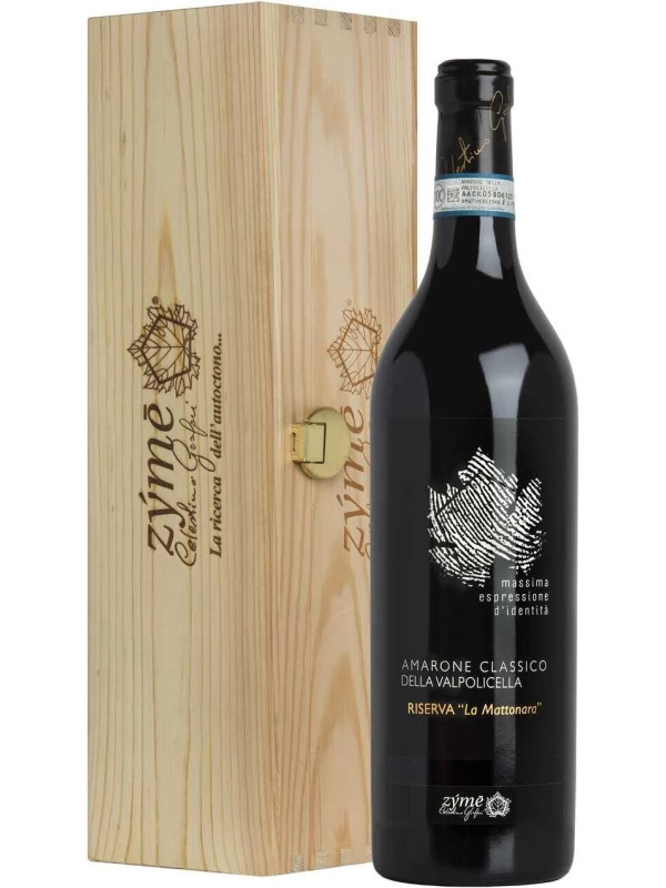 Zyme, Amarone Classico della Valpolicella Riserva La Mattonara DOP, wooden box